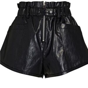 Sea Women’s Laurence Vegan‎ Leather Shorts